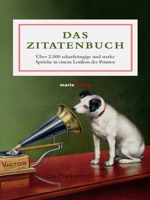 cover image of Das Zitatenbuch